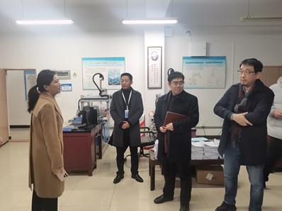 学校领导带队检查我院实验室安全工作